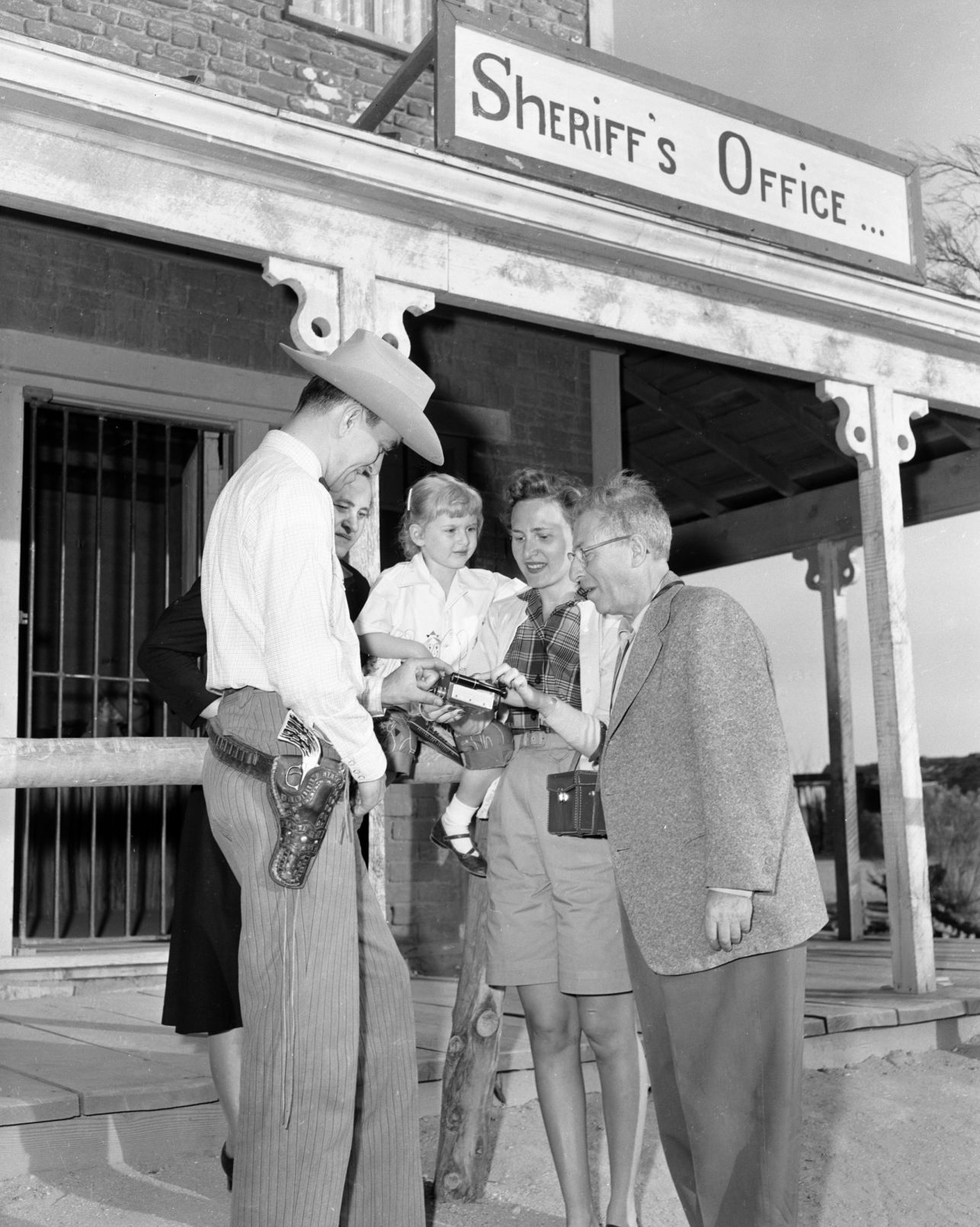 Old Tucson Fiesta in 1955